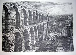 El Acueducto de Segovia, infraestructura romana del siglo I-II construida con piedra granítica sin argamasa. Dos mil años después sigue en pie, sosteniendo la ciudad que lo heredó. Infraestructura que se diseña con criterio dura. Infraestructura que se diseña sin él, también.